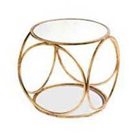 6 Ring Glass Top Table