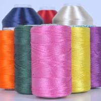 flat rayon viscose yarn dyed