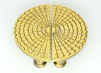 Brass Designer Half Round Pull Handle