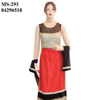 Bollywood Indian Fancy Red Straight Suit