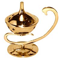 Designer Brass Incense Burner
