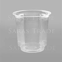 Hexa Plastic Disposable Glass