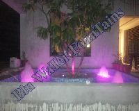 Lighted Outdoor Fountain