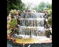 Natural Stone Outdoor Waterfall Fountain