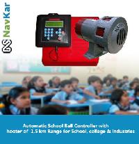 Automatic School Bell with Hooter of 1.5 Km Range for School, Collage