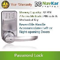 Smart Password Based Door Locking System Access Methods: (pin + Key)