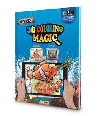 Ocean 3D Magic Coloring Book