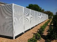 Aluminum Fixed Louver Fence