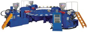 Automatic Rotary Three Color Shoes Injection Machine (F-3C20)