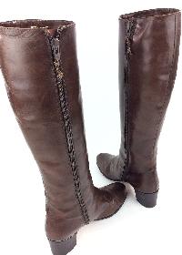 Soft Leather Fashion Heel Women's Boots