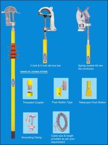 Telescopic Earthing Rod (400 KV)