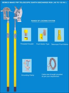 Telescopic Earthing Rod (66 To 132 KV)