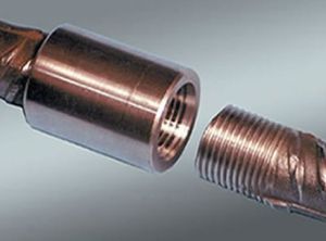 Upset Parallel Threaded Coupler