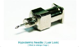 Hypodermic Needle with Luer Lock