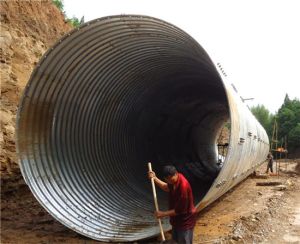Corrugated Steel Culvert Pipe
