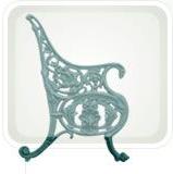 Public Seating Bench