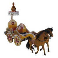 Wooden Horse Cart