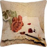 Krayon Vine Arts Polyester Cushion