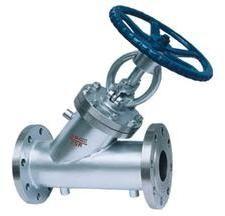 Y Type Globe Valve, Brand Name : TEBON OR OEM