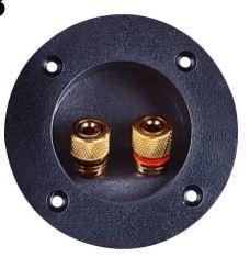 Speaker Terminal Cups