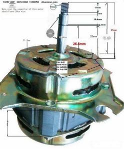 vegetable cut machine motor