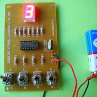 Bcd to 7 Segment Display Circuit