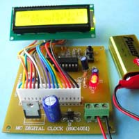 Microcontroller Based Digital LCD Clock