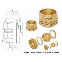 BW 4 Part Brass Cable Glands