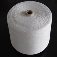 Polyester Yarn In Raw White For Weaving