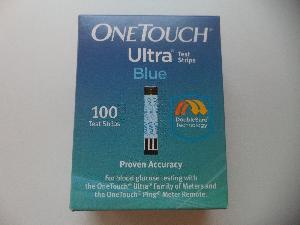 One Touch Ultra 100ct Diabetic Test Strips
