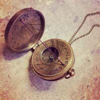 Nautical Thread Sundial Compass