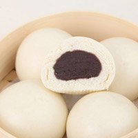 Frozen Steamed Red Bean Bun