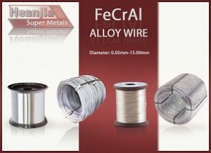 FeCrAl Alloy Electric Resistance Heating Wire, Brand Name : Heanjia