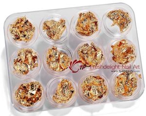 Golden Nail Foil For Nail Art