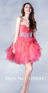 Ruffled Cocktail Dresses