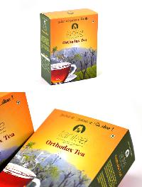 TAN Orthodox leaf Tea Box - Packaging