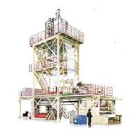 Three Layer Coextrusion Wide Film Blowing Line