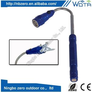 Telescoping Magnetic Flashlight With 3 LED(wt-hb8601-2)