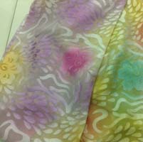 Spray Print Brasso Fabric