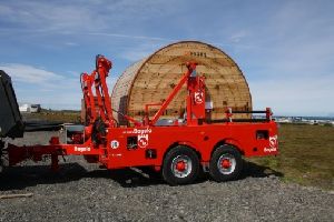 Hydraulic Cable Drum Trailer