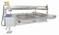 Four Pillars Bedplate Mobile Screen Printing Machine