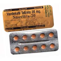 Snovitra 20 Mg Vardenafil Tablet