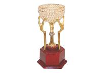Cup Shaped Diamond Trophy