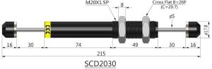 Double Cushion Shock Absorber - (scd 2030)