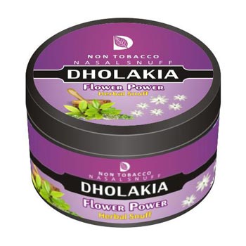 25 gm Dholakia Flower Power Herbal Snuff