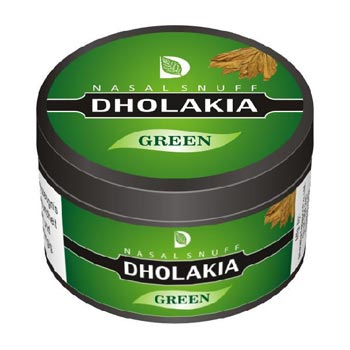 25 gm Dholakia Green Non Herbal Snuff