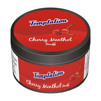 25 gm Temptation Cherry Menthol Non Herbal Snuff