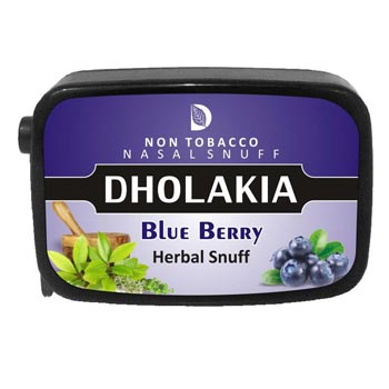 9 gm Dholakia Blueberry Herbal Snuff