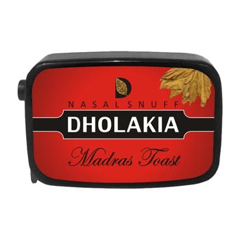 9 gm Dholakia Madras Toast Non Herbal Snuff