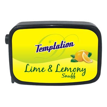 9 gm Temptation Lime & Lemony Non Herbal Snuff